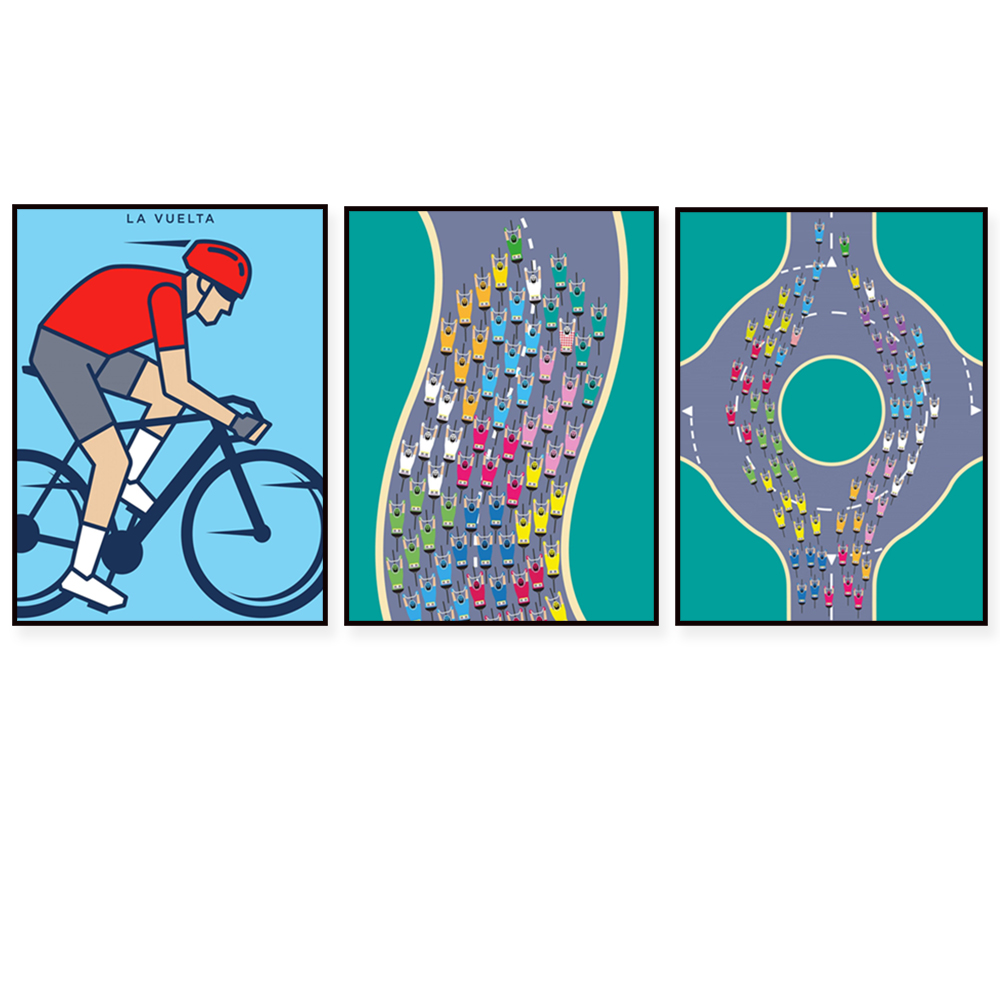 Mountain Biking Races - Dağ Bisikleti Baskılı Bisiklet Yarışı Rota
