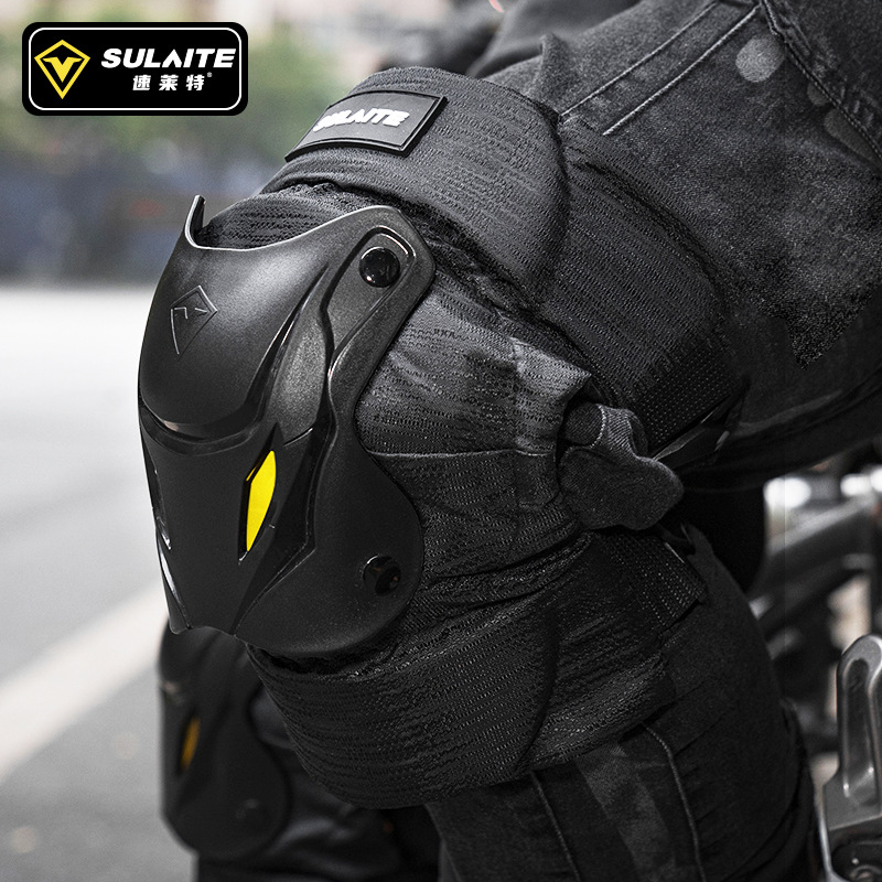 1 çift elektrikli bisiklet mot - Mountain Biking Knee And Elbow Pads incelemesi ve fiyatı