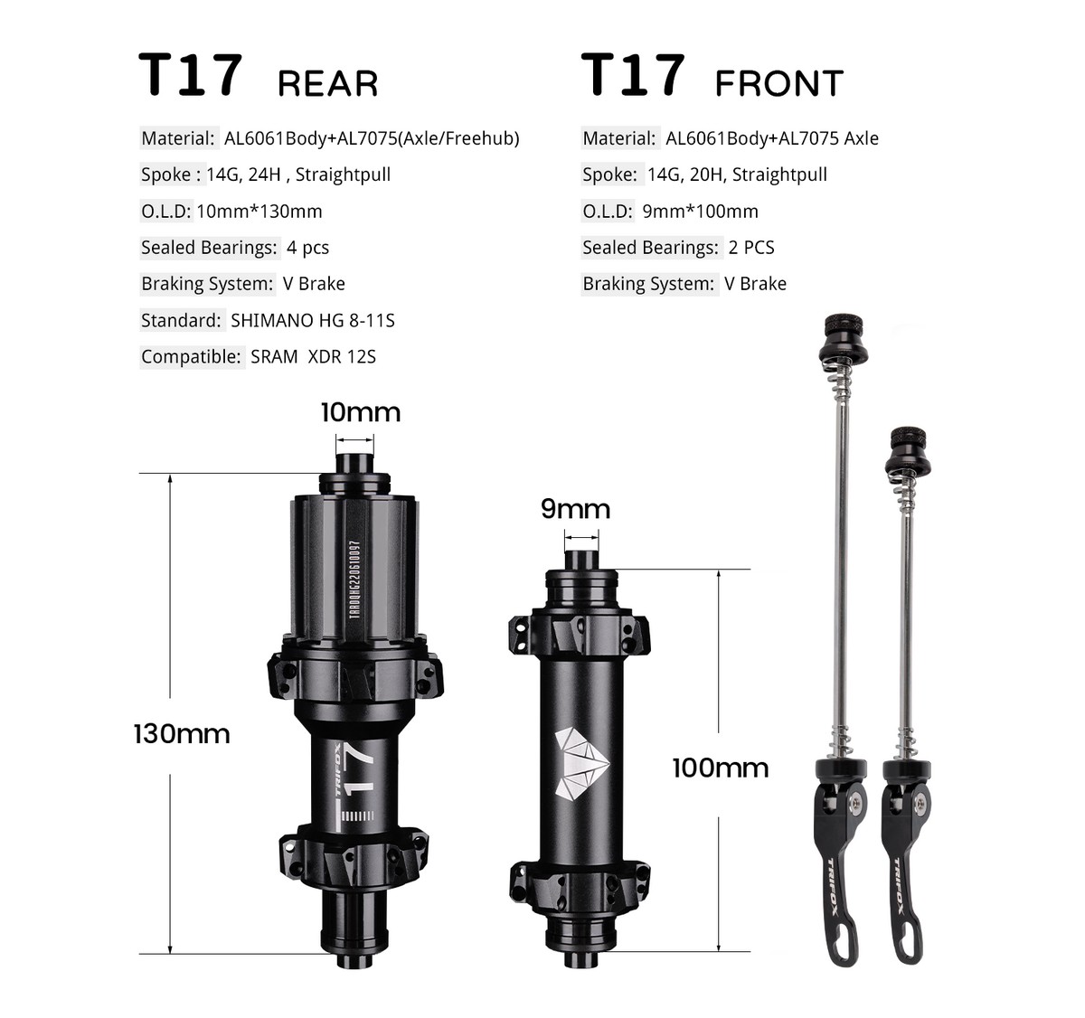 TRIFOX yol bisikleti hub 6 rul - Cassette 11 Speed incelemesi ve fiyatı