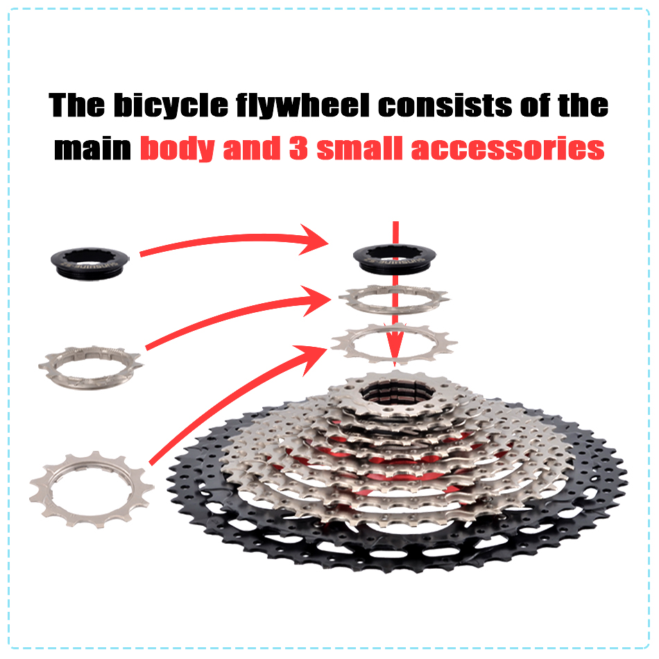 SUNSHINE Bisiklet Kaseti 8/9/1 - Cassette 11 Speed incelemesi ve fiyatı